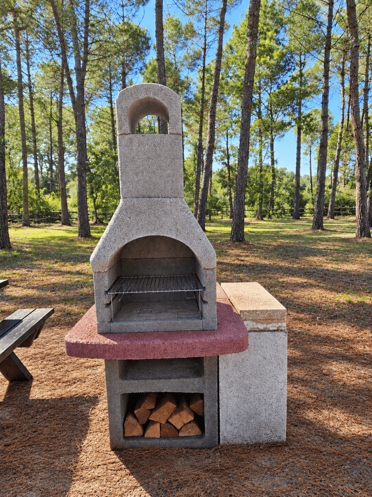 Barbecue & pique-nique au Camping Le Gaoucher